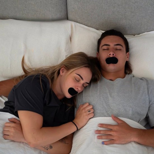 BreatheCozy™ HOLIKEA Overnight Mouth Tape – Gentle, Anti-Snoring Tape for Sleep & Dry Air Relief