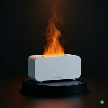 BreatheCozy™ Flame Humidifier & Essential Oil Diffuser