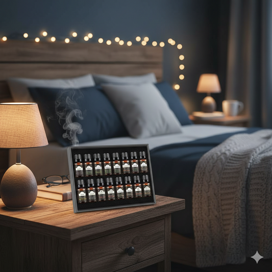 BreatheCozy™ Multi-Pack Essential Oils – 10 mL Tea Tree Aromatherapy Oil for Diffuser & Relaxation”