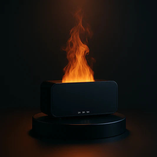 BreatheCozy™ Flame Humidifier & Essential Oil Diffuser
